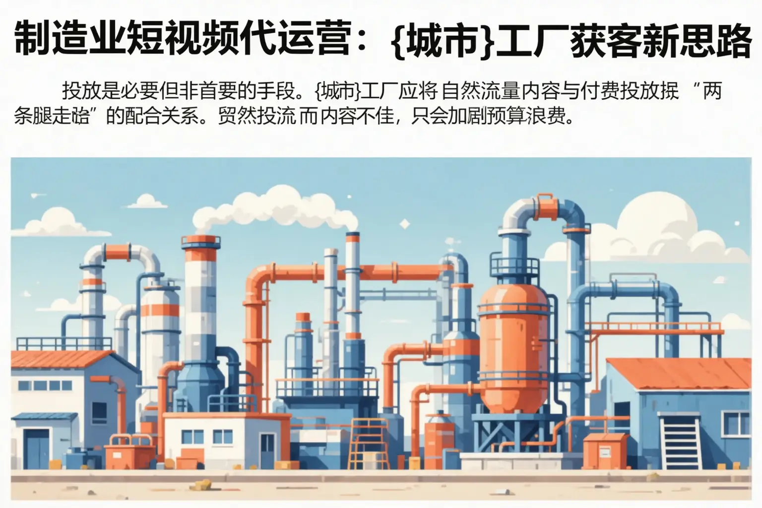 制造业短视频代运营:雁峰工厂获客新思路