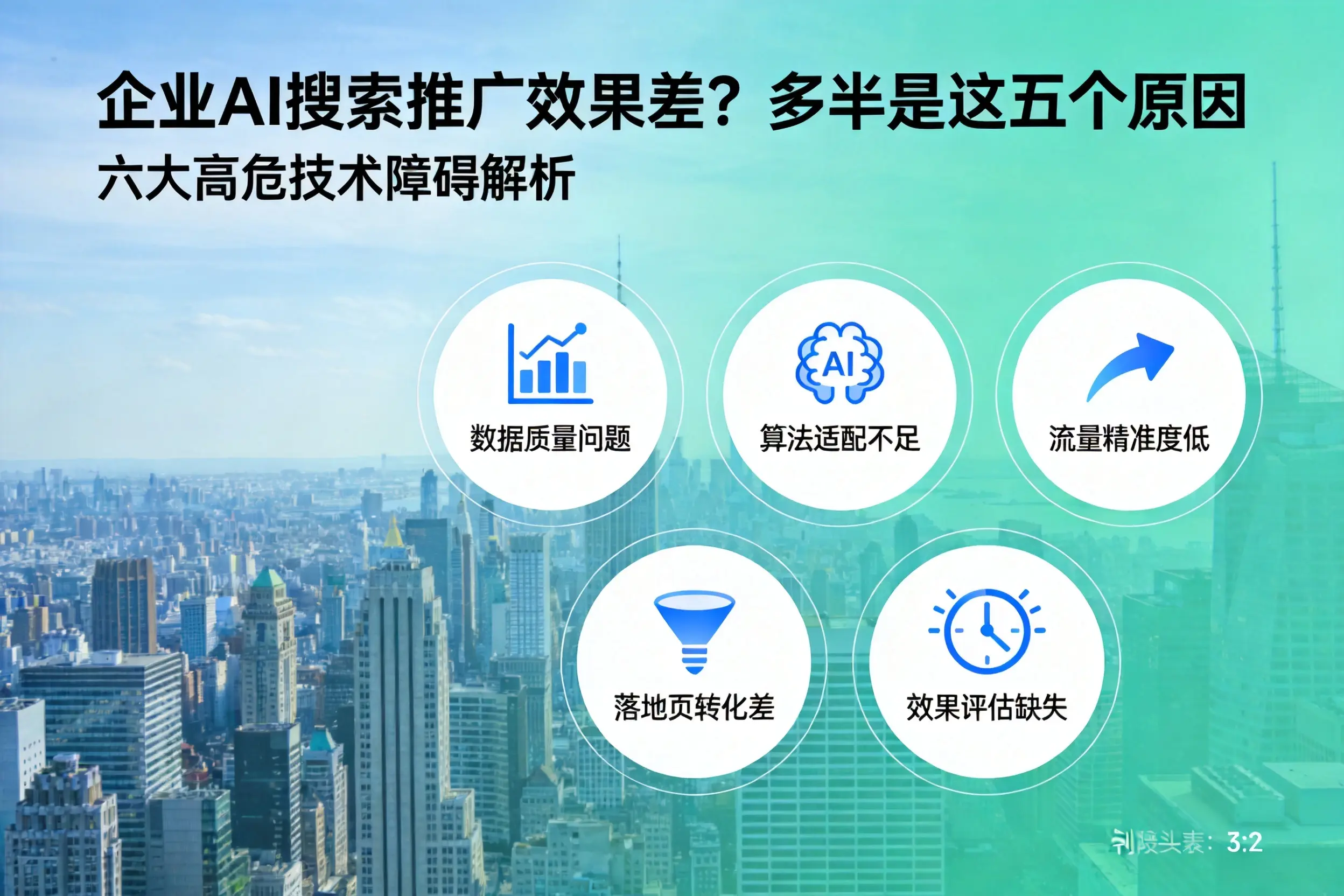 雁峰企业AI搜索推广效果差？多半是这五个原因