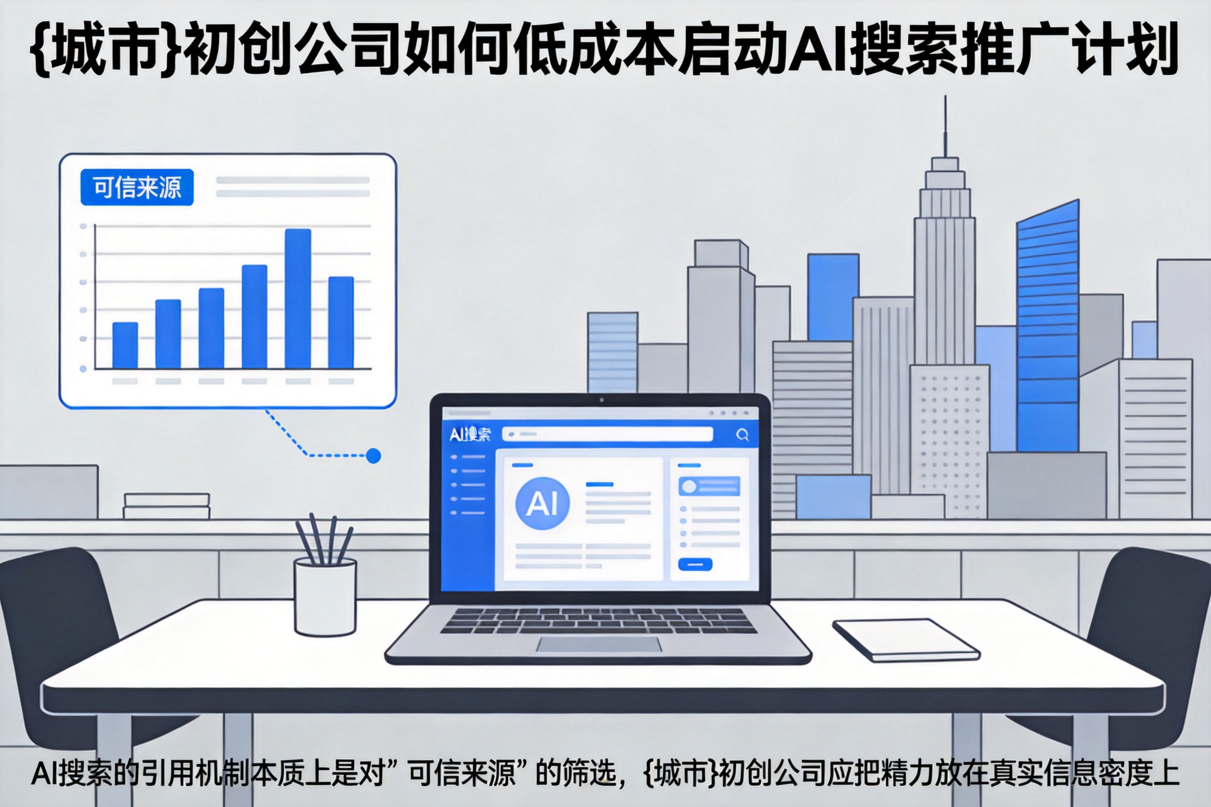 雁峰初创公司如何低成本启动AI搜索推广计划